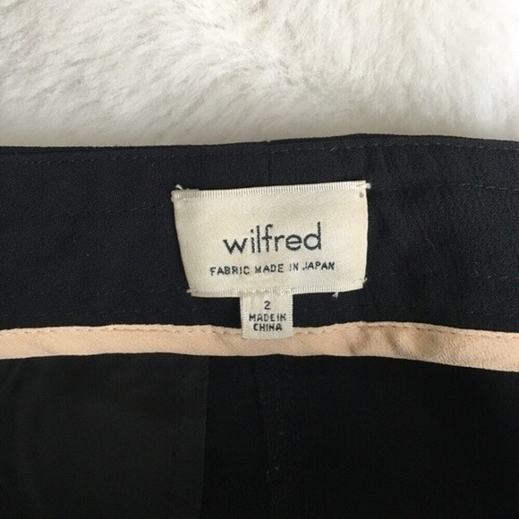 Wilfred Aritzia Allan Pant Black 2 - Picture 12 of 15